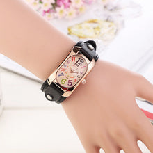 Load image into Gallery viewer, Vintage Leather Quartz Stone Women's Watch