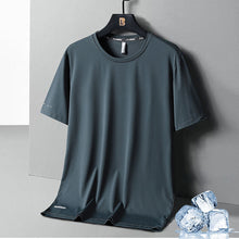 Load image into Gallery viewer, Ice Silk Round Neck T-Shirt
