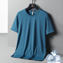 Load image into Gallery viewer, Ice Silk Round Neck T-Shirt
