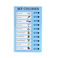 Load image into Gallery viewer, Magnetic Dry-erase Daily Routine Chart
