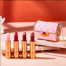 Load image into Gallery viewer, Velvet Matte Lipstick Set with Glamour Chain Pouch
