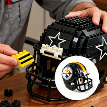 Load image into Gallery viewer, NFL Construction Helmet Building Blocks
