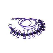 Load image into Gallery viewer, Portable Elastic Travel Clothes Rack
