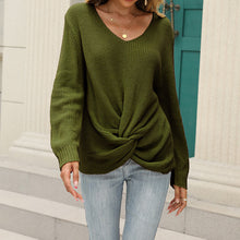 Load image into Gallery viewer, Knotted Knit Sweater
