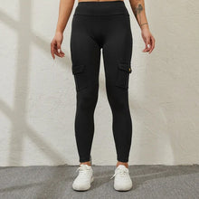 Load image into Gallery viewer, Women&#39;s Pocket Sexy Stretch Leggings Fitness Track Pants
