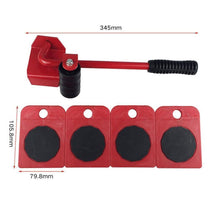 Load image into Gallery viewer, Furniture Lifter Movers Tool Set, 4 Packs
