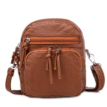 Load image into Gallery viewer, Soft Leather Shoulder Messenger Bag
