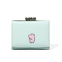 Load image into Gallery viewer, Three Folding Multi-Card Female Wallet
