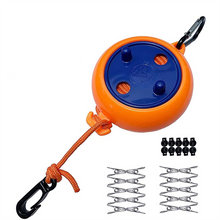 Load image into Gallery viewer, Retractable Clothes Drying Rack Rope
