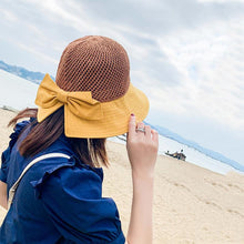 Load image into Gallery viewer, Women Summer Beach Sun Hat

