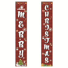 Load image into Gallery viewer, Christmas curtain couplet
