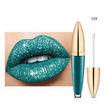 Load image into Gallery viewer, Diamond Lip Gloss Matte To Glitter Liquid Lipstick Waterproof
