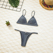 Load image into Gallery viewer, Solid Color Bikini Set
