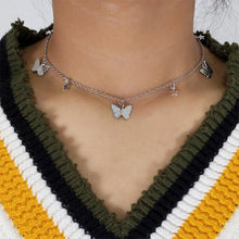 Load image into Gallery viewer, Butterfly and Star Pendant Necklace
