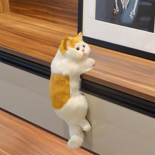 Load image into Gallery viewer, Simulation Cat Plush Doll Model Decoration
