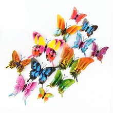 Load image into Gallery viewer, 3D Butterfly Wall Mural Stickers
