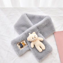 Load image into Gallery viewer, Cute Bear Plush Bib For Adult And Child
