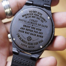 Load image into Gallery viewer, Men&#39;s Wooden Watch
