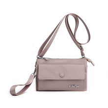 Load image into Gallery viewer, Nylon Multilayer Zip Coin Purse

