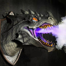 Load image into Gallery viewer, Wall Fantasy Dragon Head Wall Decor
