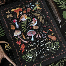 Load image into Gallery viewer, 2024 Dark Forest Lunar Calendar
