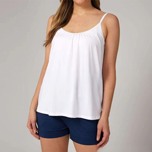 Load image into Gallery viewer, Loose-fitting Tank Top With Built-in Bra
