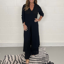 Load image into Gallery viewer, Casual Two Pieces Suit With Long Top &amp; Matching Trouser
