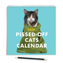 Load image into Gallery viewer, 2024 Pissed-Off Cats Calendar
