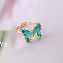 Load image into Gallery viewer, Gradient Butterfly Ring

