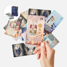 Load image into Gallery viewer, Learning Tarot Cards Deck With Meanings On Them
