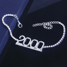 Load image into Gallery viewer, 1985-2020 Birth Year Number Anklet
