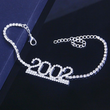 Load image into Gallery viewer, 1985-2020 Birth Year Number Anklet

