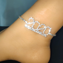Load image into Gallery viewer, 1985-2020 Birth Year Number Anklet
