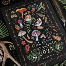 Load image into Gallery viewer, 2024 Dark Forest Lunar Calendar
