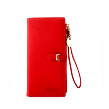 Load image into Gallery viewer, Women Bi-fold Long Purse
