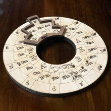 Load image into Gallery viewer, 🎶Circle of Fifths Wooden Musician Melody Wheel
