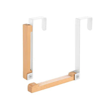 Load image into Gallery viewer, Foldable Wood Over The Door Hooks

