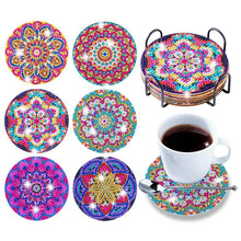 Load image into Gallery viewer, Diamond Crafts Coasters Diamond Painting Coasters (Mandala)
