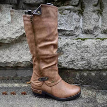 Load image into Gallery viewer, Womens Western Cowboy Knee Boots Punk Boots
