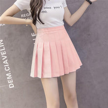 Load image into Gallery viewer, High Waist Pleated Skirt
