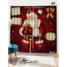 Load image into Gallery viewer, Christmas Window Curtains - 10 patterns
