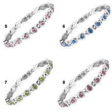Load image into Gallery viewer, Titanium steel rhinestone bracelet
