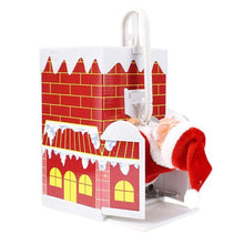 Load image into Gallery viewer, Santa Claus doll shaking the hips，Chimney Climbing Santa Claus，Santa Claus Riding An Electric Reindeer
