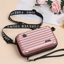 Load image into Gallery viewer, Mini Suitcase Bag for Women
