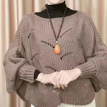 Load image into Gallery viewer, Bat Sleeve Knitting Shawl
