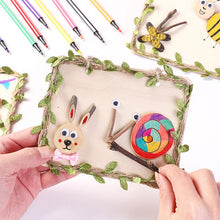 Load image into Gallery viewer, Creative DIY Log Branch Painting Decoration
