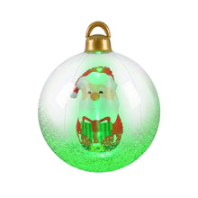 Load image into Gallery viewer, Christmas Transparent Double-Layer Balloon
