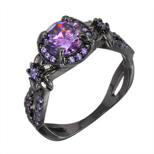 Load image into Gallery viewer, Vintage Black Sapphire Ring

