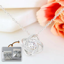 Load image into Gallery viewer, Endless Knot Friendship Ring and Necklace
