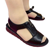 Load image into Gallery viewer, Solid Color Soft Sole Summer Sandals
